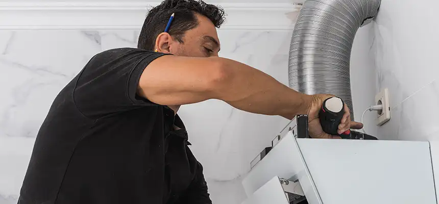 Precision In-wall Dryer Vent Cleaning & Rerouting Corrections in Victoria, TX
