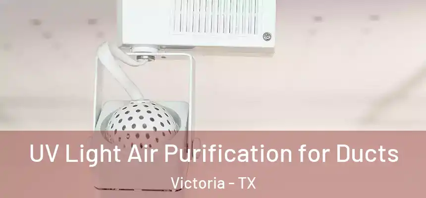 UV Light Air Purification for Ducts Victoria - TX